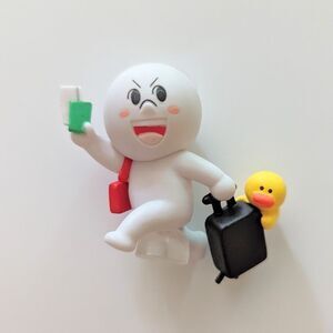 Japanese Line Friend Traveling Figure